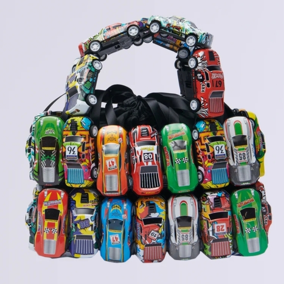 AKIRA Race Car Top-Handle Bag - Picture 3 of 4